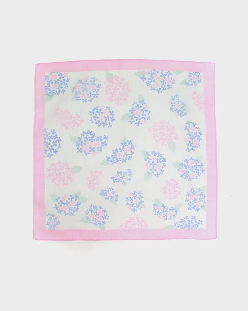 Japanese Handkerchief, Classic, Fushiito, Hydrangea sold by Kiriko product image thumbnail 3