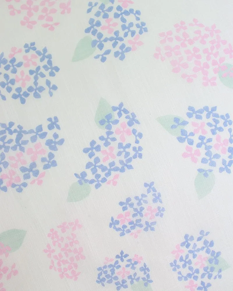 Japanese Handkerchief, Classic, Fushiito, Hydrangea sold by Kiriko product image thumbnail 4