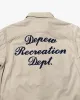 Japanese Repro Work Shirt, Custom Chain Stitched Long Sleeve Button-Up, Cream sold by Kiriko