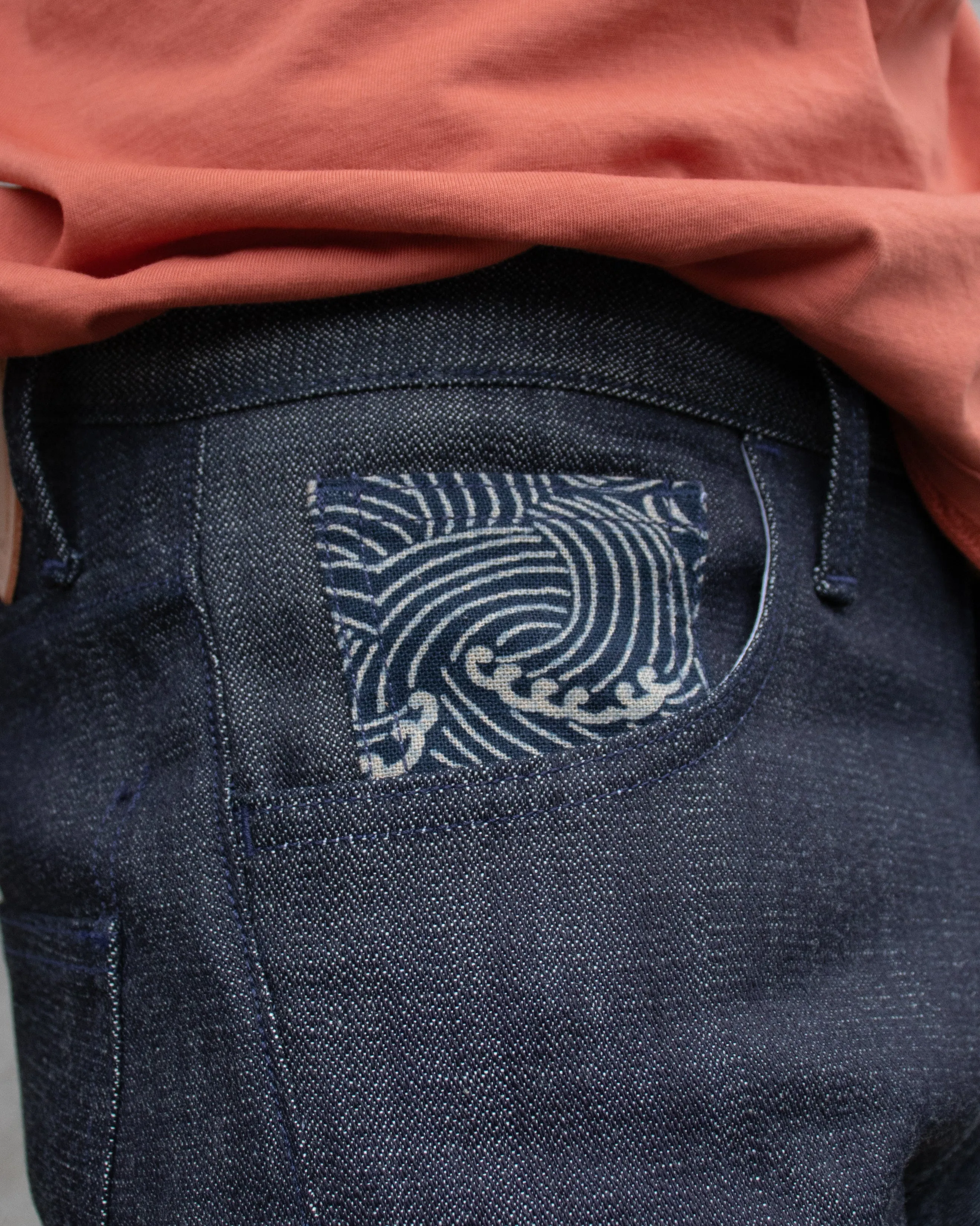 Kiriko Original Easy Fit Denim, US Made 11 oz. Lightweight Broken Twill - Raw sold by Kiriko product image thumbnail 3