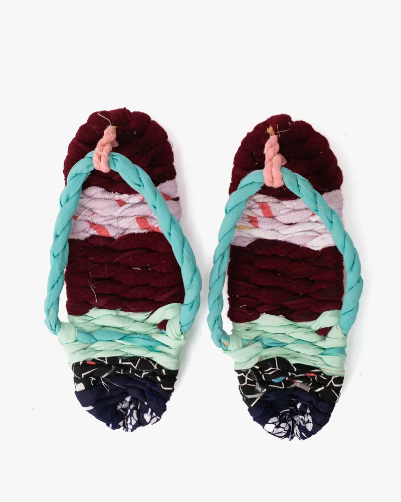 Matsunoya Kid's Hand Woven Waraji Slippers (S/M) sold by Kiriko