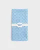 Japanese Handkerchief, Classic, Kyoto Blue, Light Blue Ichimatsu sold by Kiriko