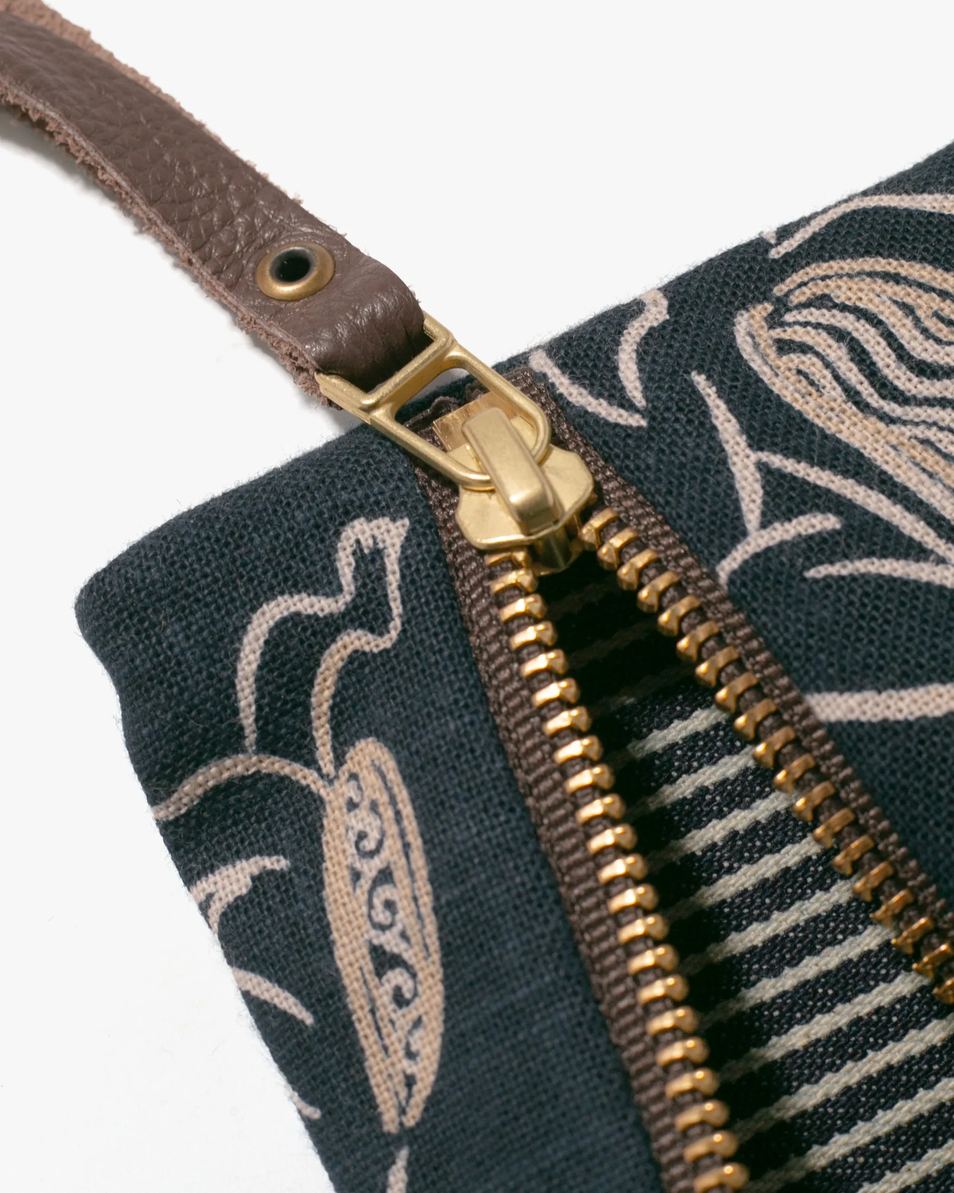 Kiriko Original Flat Zipper Pouch, Medium, Kappa sold by Kiriko product image thumbnail 3