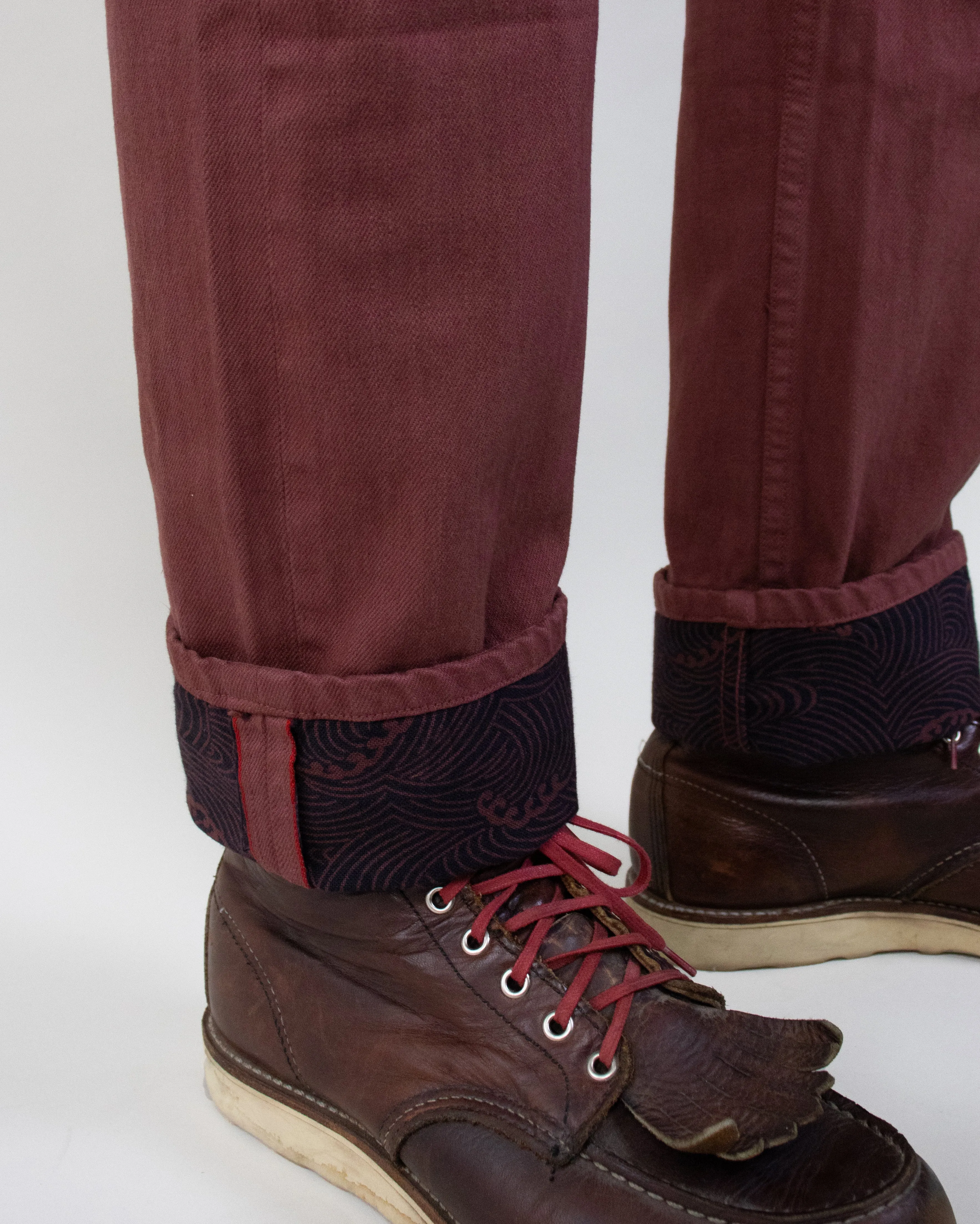 Kiriko Original Denim Jeans, US Made Custom Dyed Premium Selvedge, Kuwazome-Iro, Nami sold by Kiriko product image thumbnail 3
