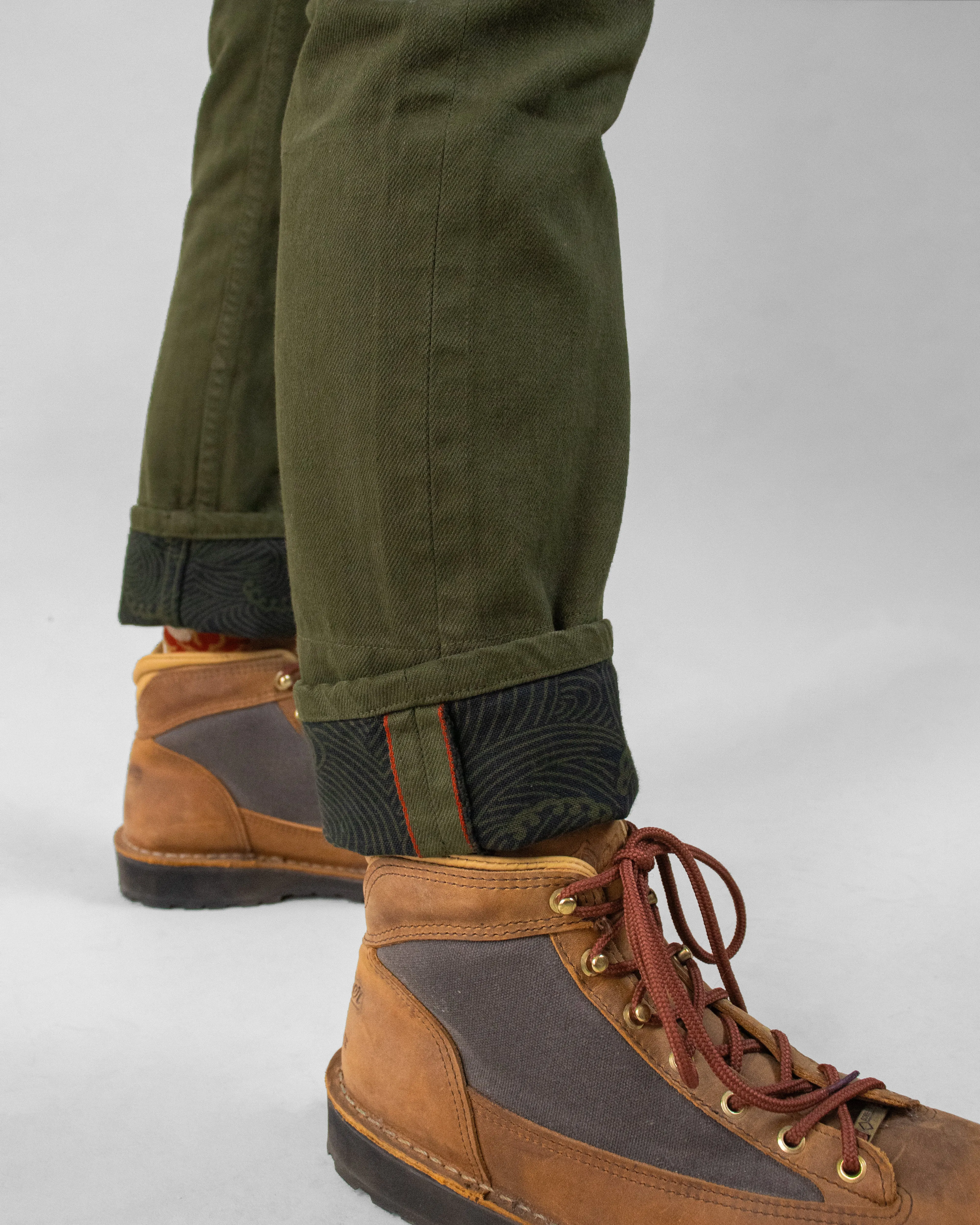 Kiriko Original Denim Jeans, US Made Custom Dyed Premium Selvedge, Aimiru-cha, Nami sold by Kiriko product image thumbnail 3