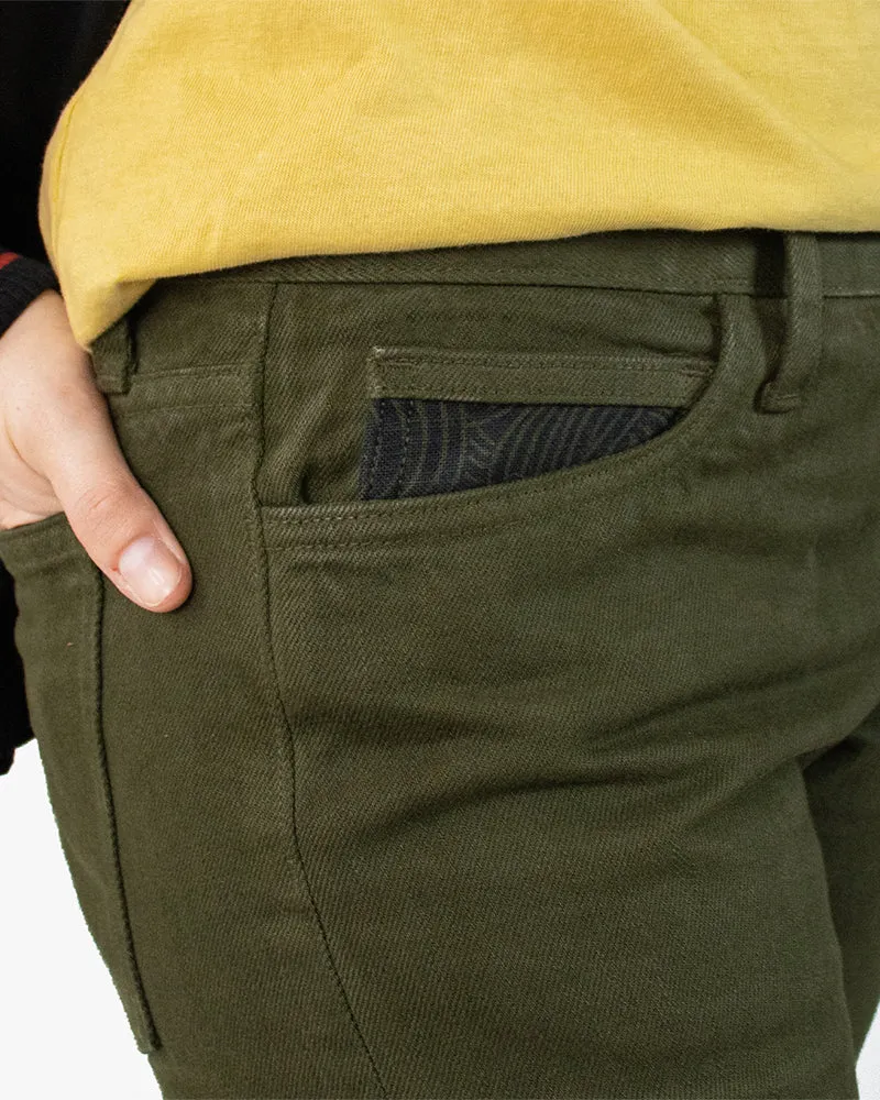 Kiriko Original Denim Jeans, US Made Custom Dyed Premium Selvedge, Aimiru-cha, Nami sold by Kiriko product image thumbnail 4