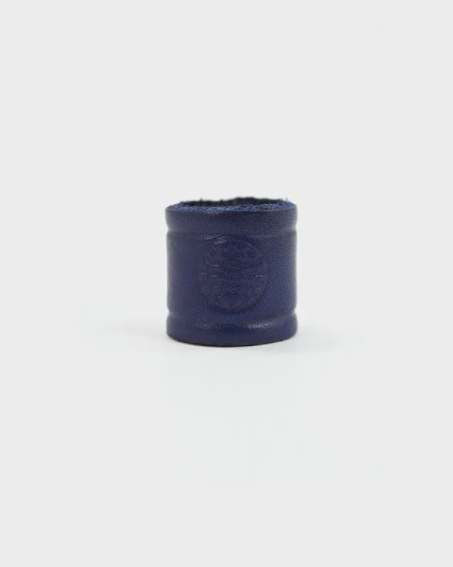 Kiriko Original Embossed Leather Cuff, Navy sold by Kiriko