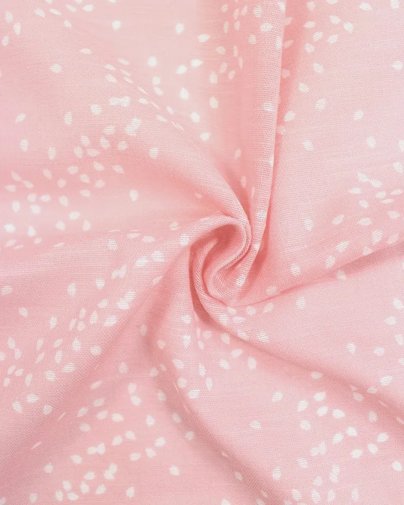 Japanese Handkerchief, Classic, Hannari, Haizakura-Iro sold by Kiriko product image thumbnail 5