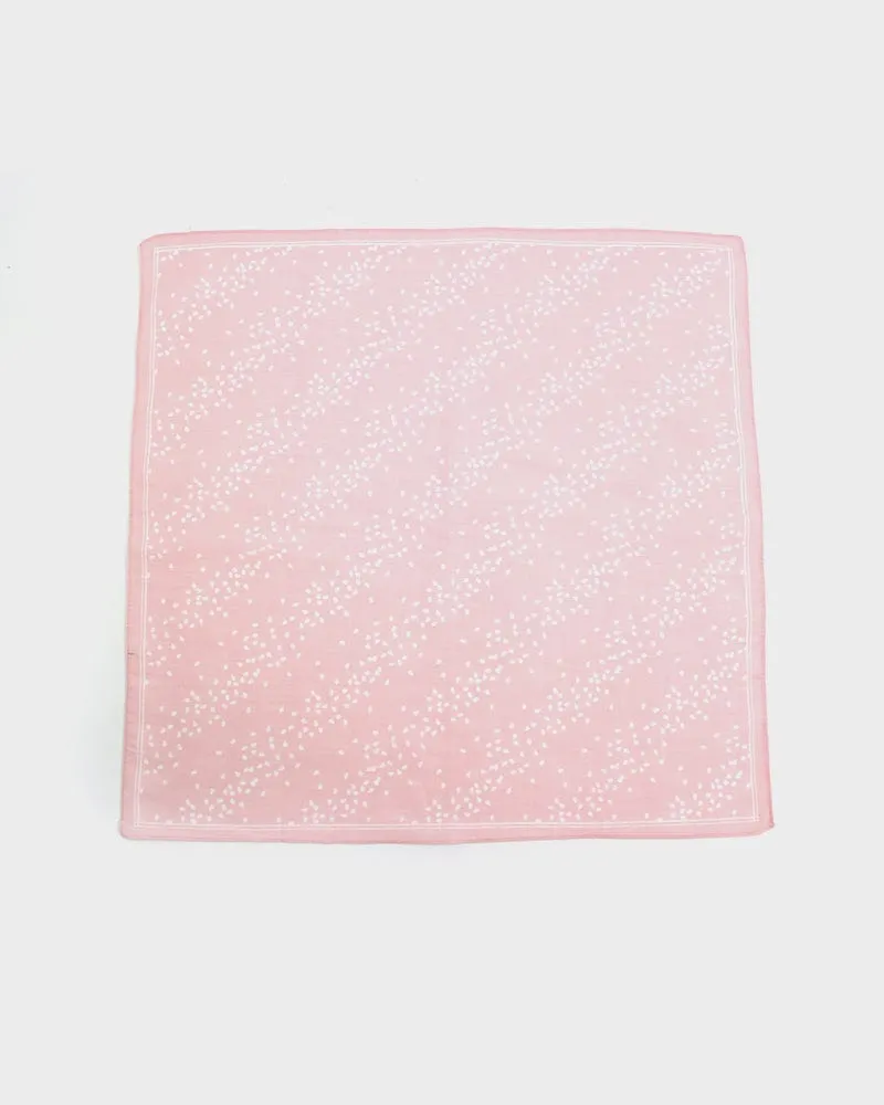 Japanese Handkerchief, Classic, Hannari, Haizakura-Iro sold by Kiriko product image thumbnail 3