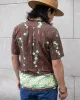 Japanese Repro Shirt, Aloha Short Sleeve, Royal Hawaiian - Sun Surf Brand, Flora - M sold by Kiriko