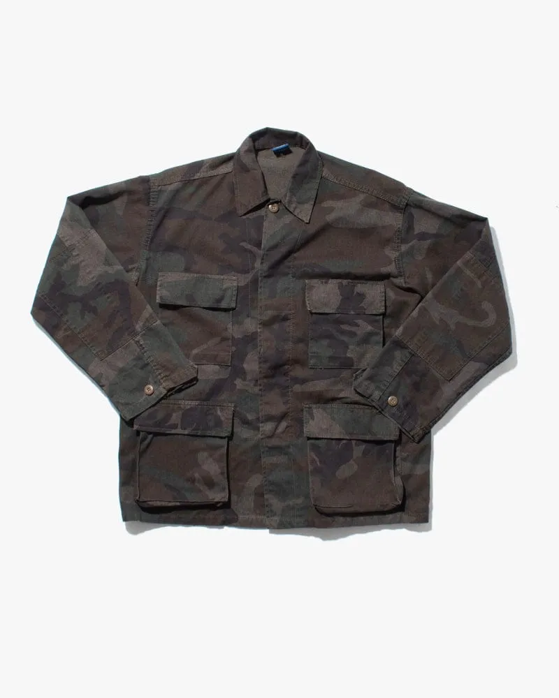 Kiriko Custom, Printed Military Jacket, Ainu, Camo, Khaki sold by Kiriko product image thumbnail 5