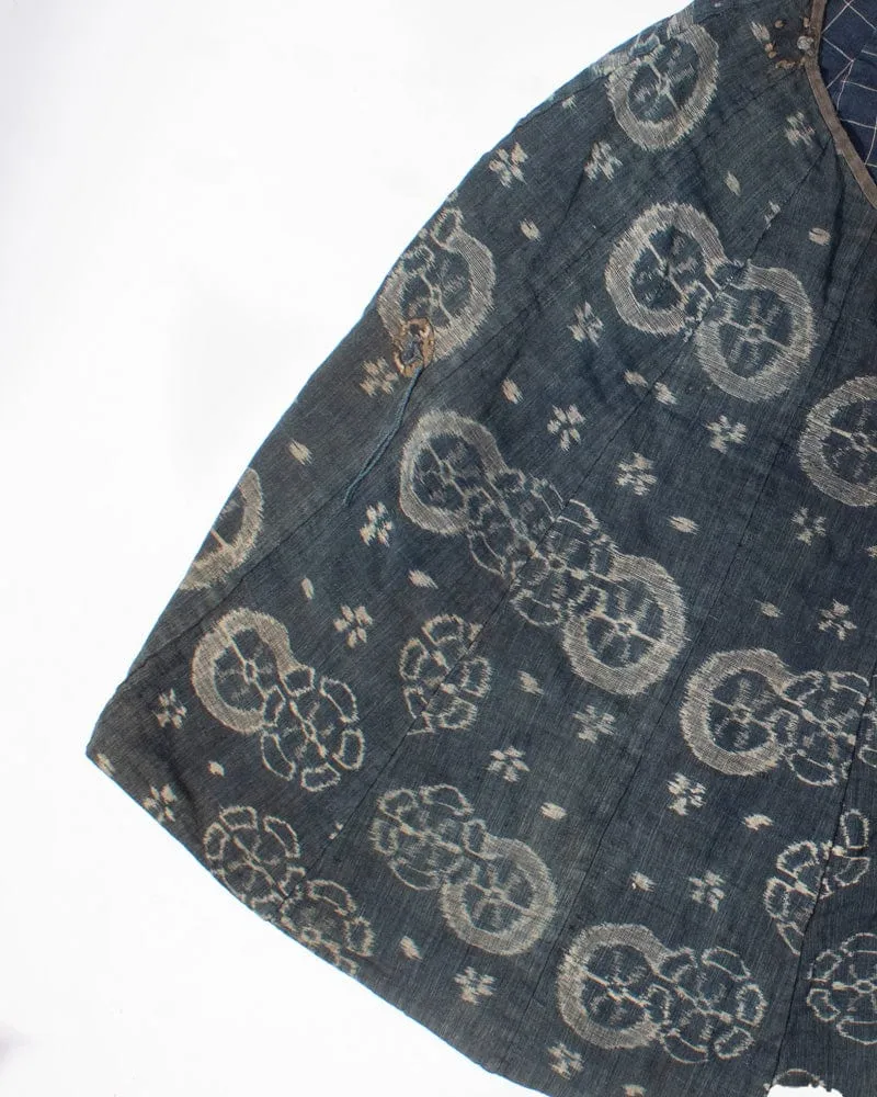 Vintage Cape, Kasuri and Plaid sold by Kiriko product image thumbnail 5