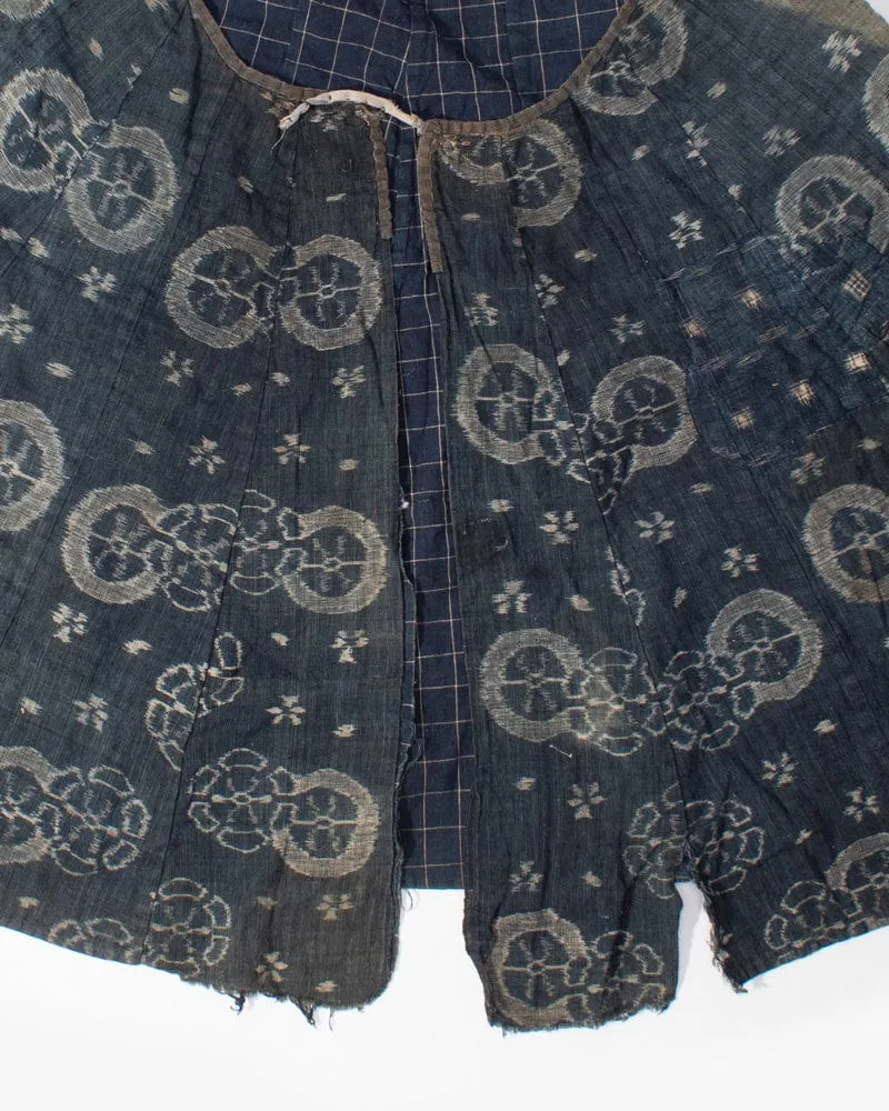 Vintage Cape, Kasuri and Plaid sold by Kiriko product image thumbnail 4