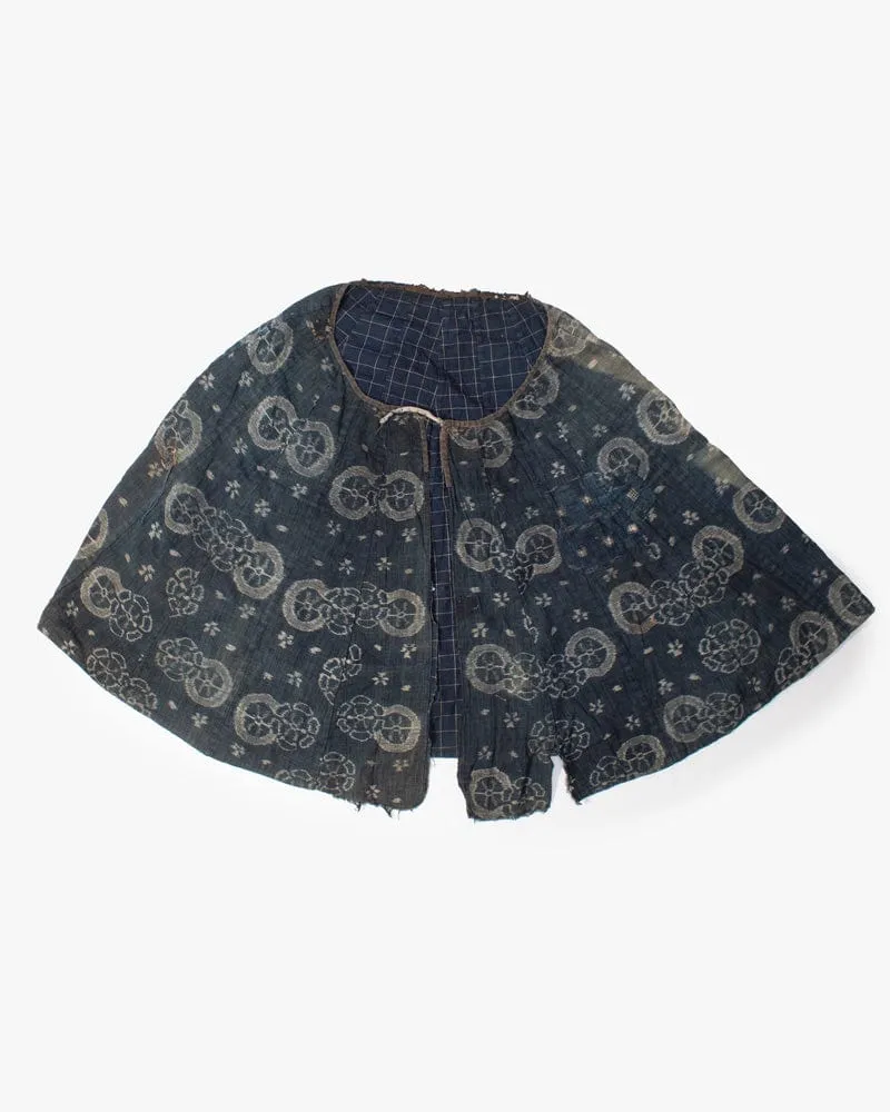 Vintage Cape, Kasuri and Plaid sold by Kiriko