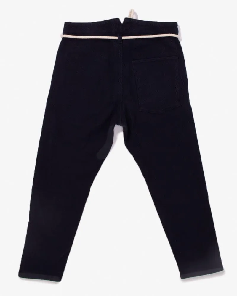 Prospective Flow Pants, Kaze, Sashiko, Navy sold by Kiriko product image thumbnail 2