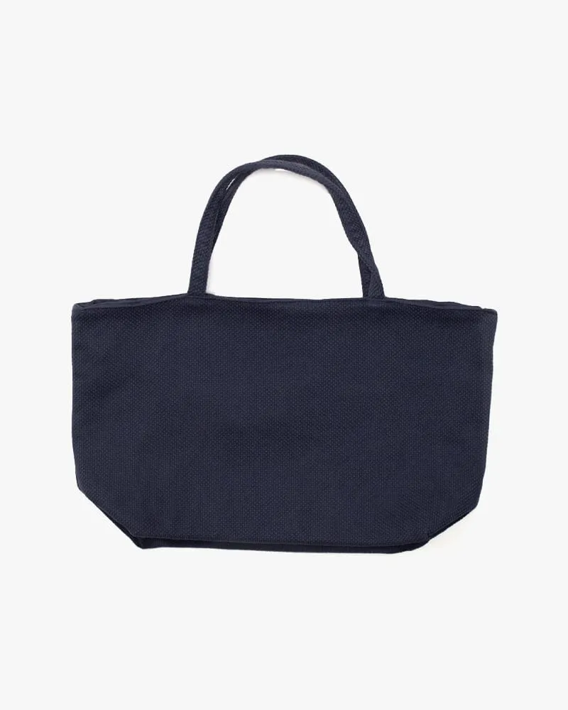 Prospective Flow Tote, Sashiko, Navy sold by Kiriko