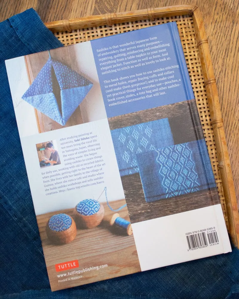 ENG: Sashiko For Making & Mending: 15 Simple Japanese Embroidery Projects sold by Kiriko product image thumbnail 2