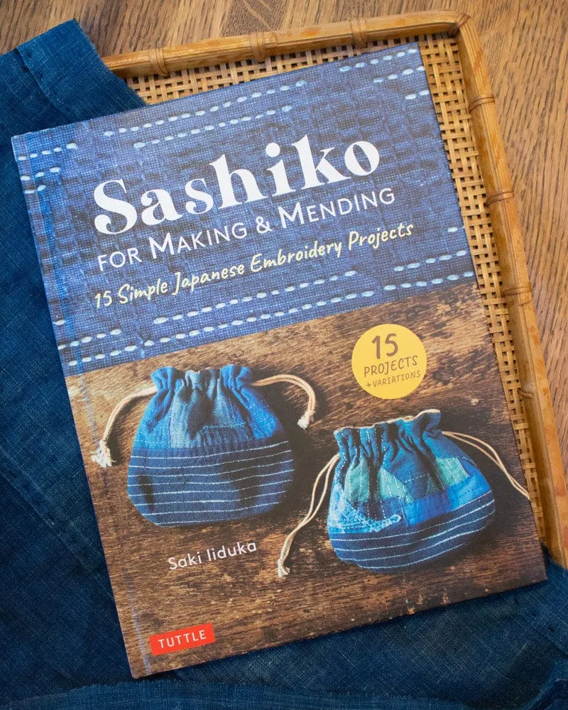 ENG: Sashiko For Making & Mending: 15 Simple Japanese Embroidery Projects sold by Kiriko