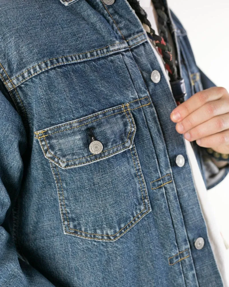 Japanese Repro Denim Jacket, Levi's Brand - 40 sold by Kiriko product image thumbnail 3