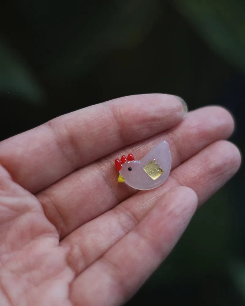 Saifu Mamori, Zodiac Series, Rooster sold by Kiriko product image thumbnail 3