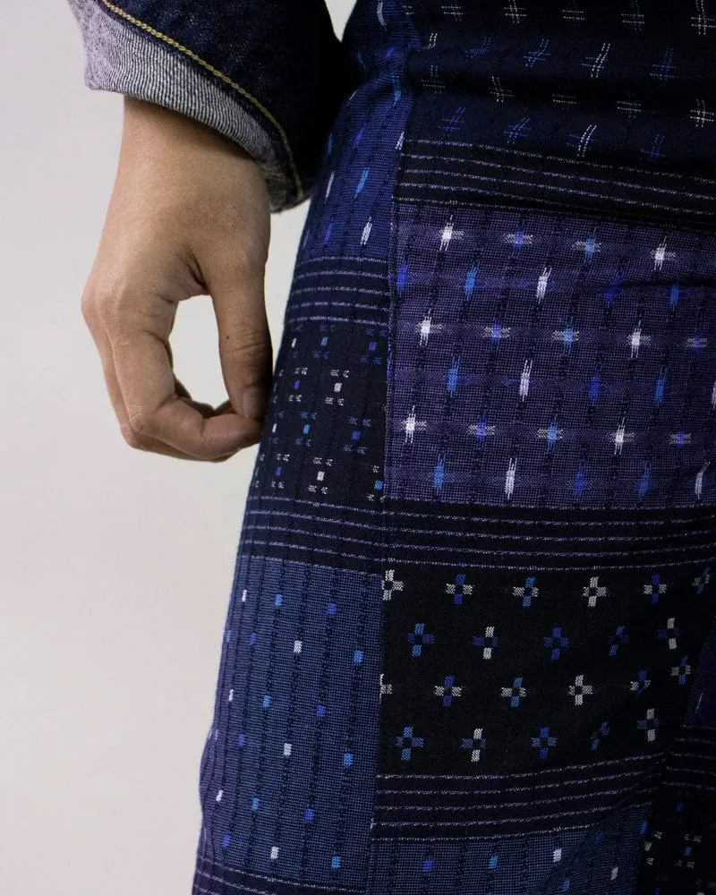 ToK x Kiriko, Balloon Pants, Indigo Patchwork sold by Kiriko product image thumbnail 4