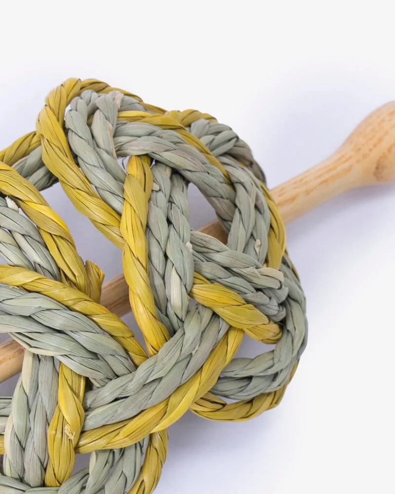 Matsuba Tatami, Hair Barrette, Yellow sold by Kiriko product image thumbnail 5