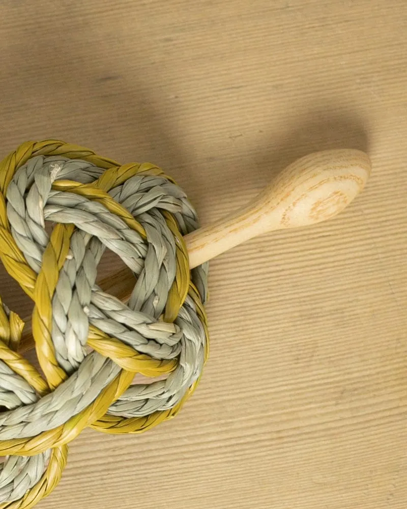 Matsuba Tatami, Hair Barrette, Yellow sold by Kiriko product image thumbnail 3