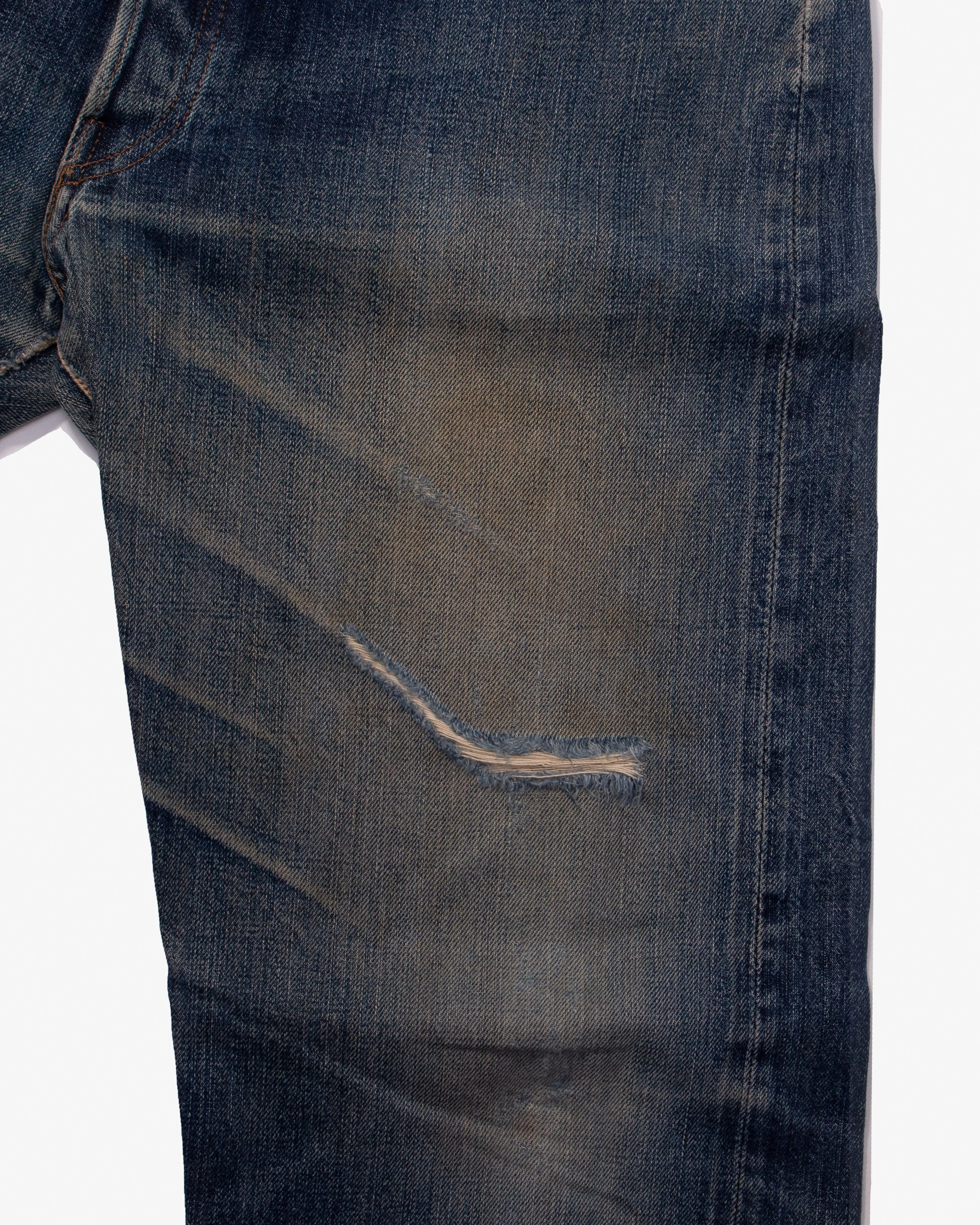 Japanese Repro Denim Jeans, Levi's Brand, Selvedge Denim - 36" x 36" sold by Kiriko product image thumbnail 3