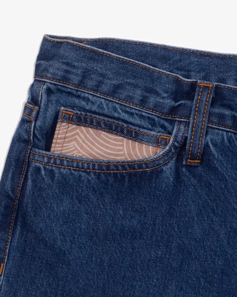 Kiriko Original Denim Jeans, US Made Premium Selvedge, Bleached, Nami sold by Kiriko product image thumbnail 3