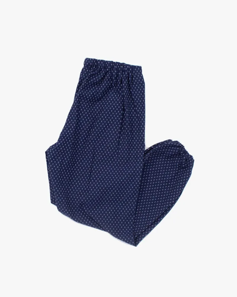 ToK Monpe Pants, Women's, Blue with White Dashes sold by Kiriko product image thumbnail 2
