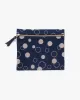Kiriko Original Flat Zipper Pouch, Medium, Yukiwa sold by Kiriko