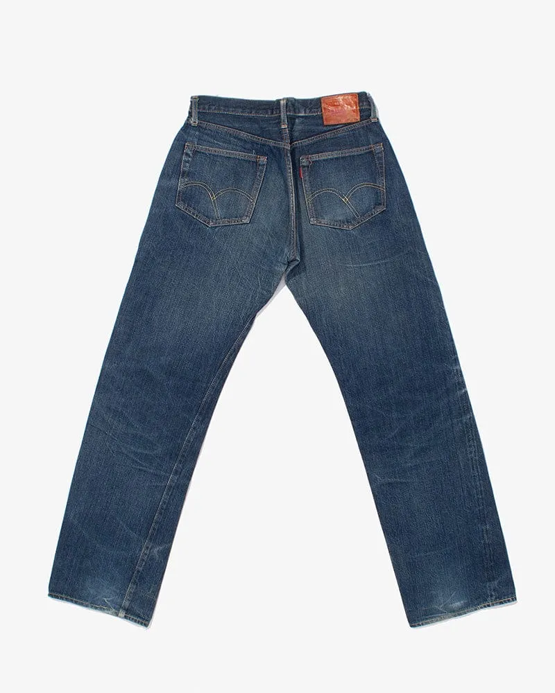 Japanese Repro Denim Jeans, Barns Outfitters & Co Brand, Selvedge Denim Jeans, 1 - 30" x 35" sold by Kiriko product image thumbnail 5