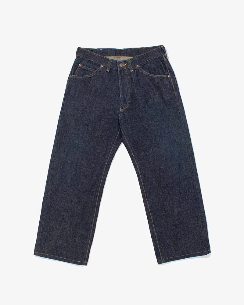 Japanese Repro Denim Jeans, Lee Brand, Selvedge Denim Jeans, 1 - 32" x 29" sold by Kiriko product image thumbnail 4