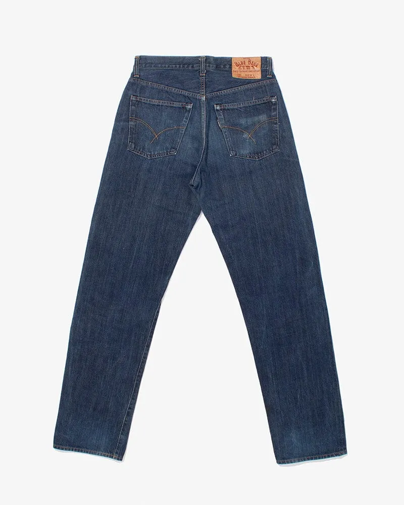 Japanese Repro Denim Jeans, Blue Blue Brand, Selvedge Denim, 2 - 31" x 36" sold by Kiriko product image thumbnail 3