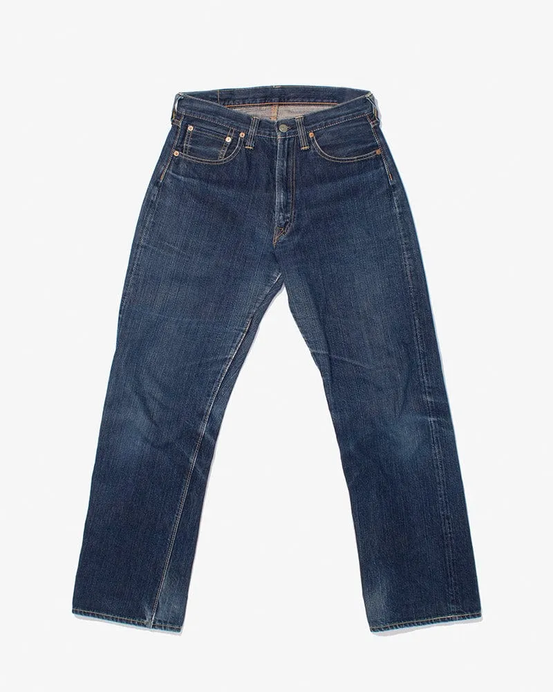 Japanese Repro Denim Jeans, Real McCoy Brand, Selvedge Denim, 2 - 30" x 34" sold by Kiriko