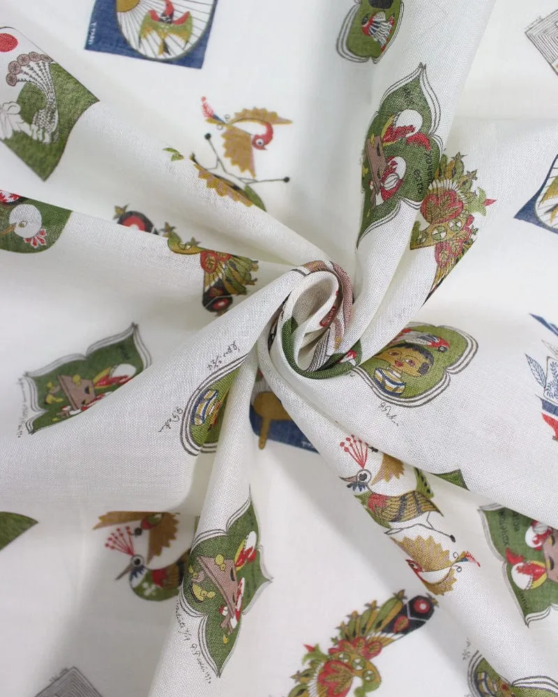 Japanese Handkerchief, Classic, Takeo Takei Woodblock Print Collection sold by Kiriko product image thumbnail 5