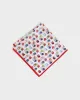 Japanese Handkerchief, Classic, Multicolored Daruma sold by Kiriko