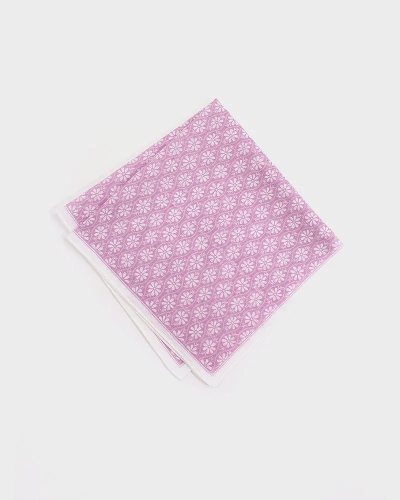 Japanese Handkerchief, Classic, Hannari, Usubeni-Iro sold by Kiriko