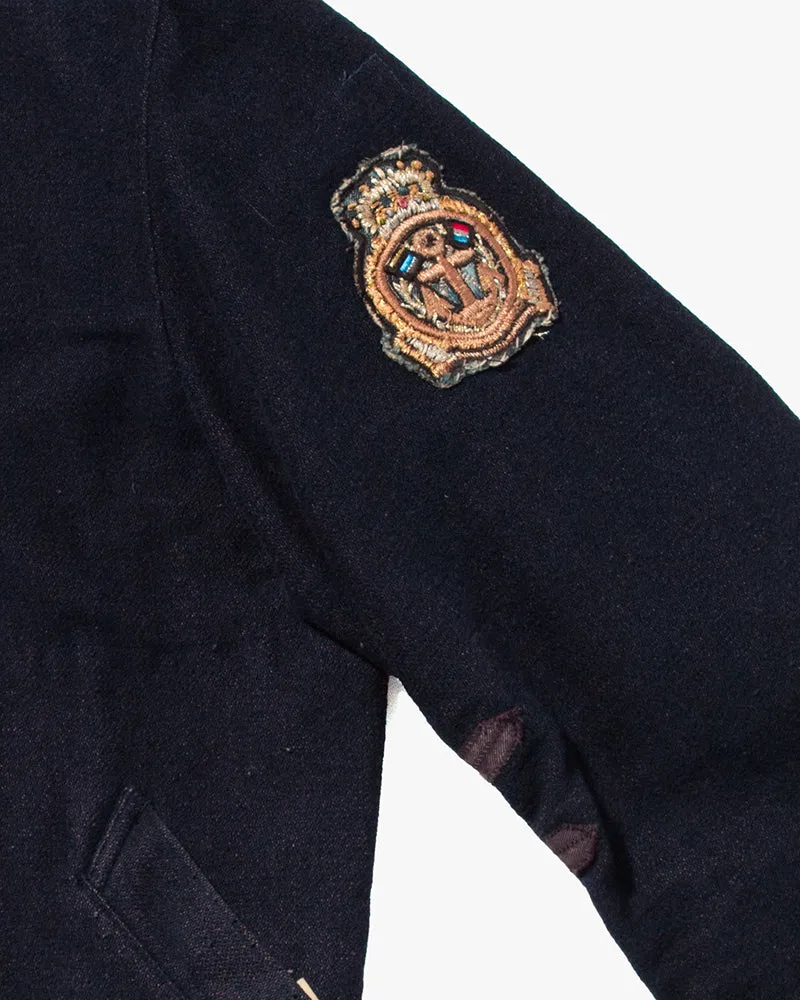 Japanese Repro Wool Coat, Kapital, Navy with Red and Light Blue Accents - M sold by Kiriko product image thumbnail 5