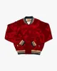 Japanese Repro Varsity Letterman Jacket, H.S.T., Red Thomas- M sold by Kiriko