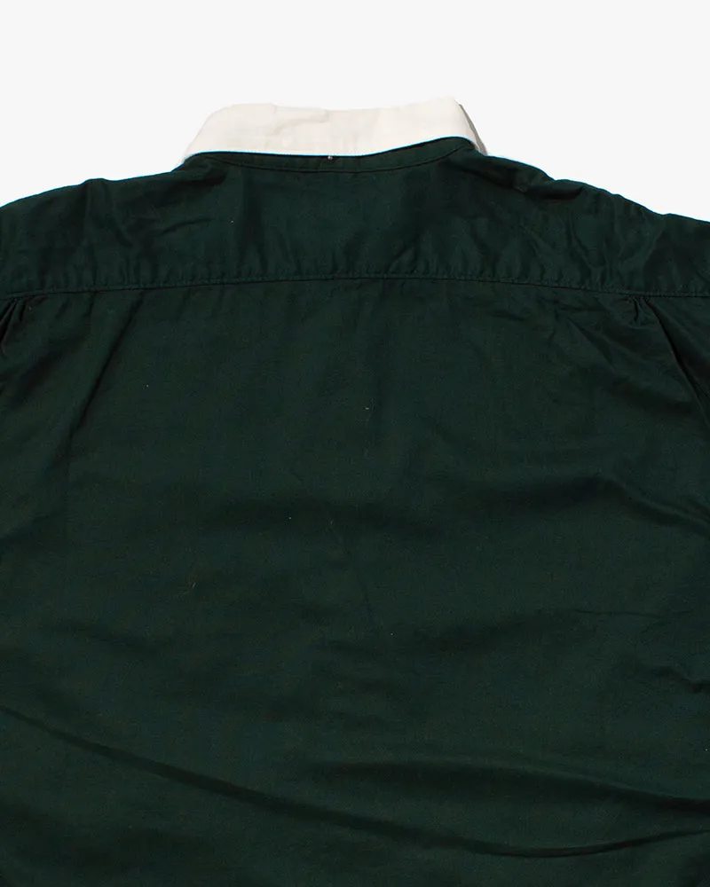 Japanese Repro Long Sleeved Shirt, Kapital, Green with White Collar - L sold by Kiriko product image thumbnail 4