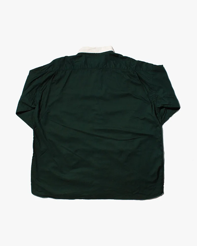 Japanese Repro Long Sleeved Shirt, Kapital, Green with White Collar - L sold by Kiriko product image thumbnail 3