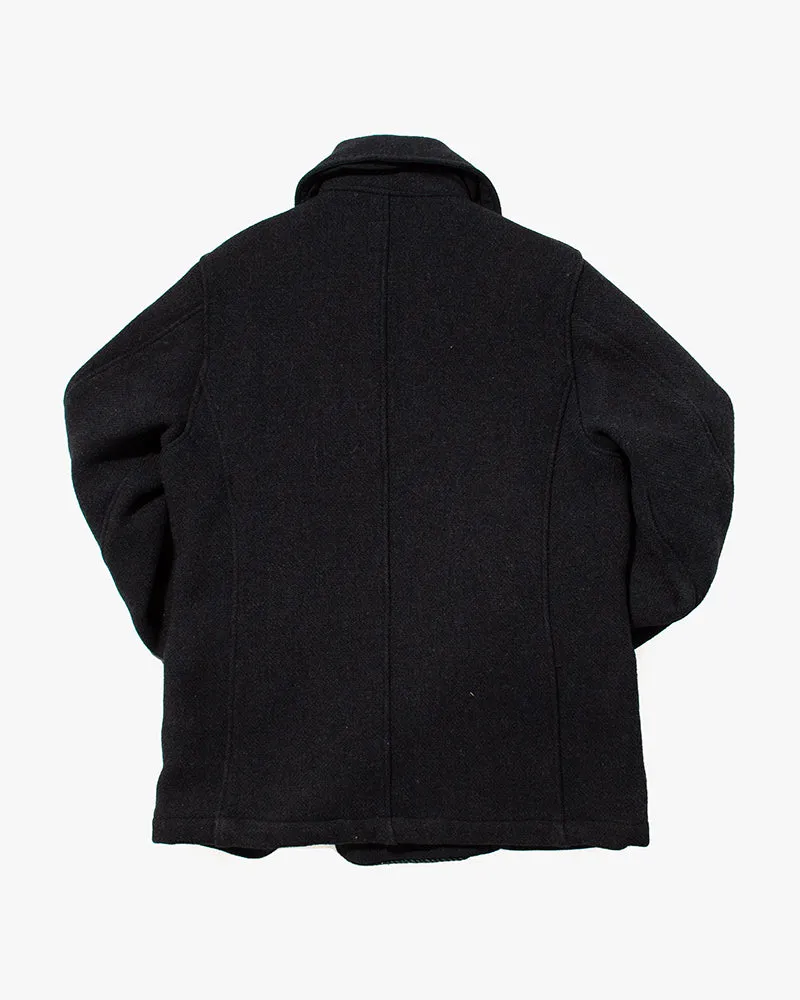 Japanese Repro Wool Coat, Kapital, Navy with Gray Buttons - M sold by Kiriko product image thumbnail 3