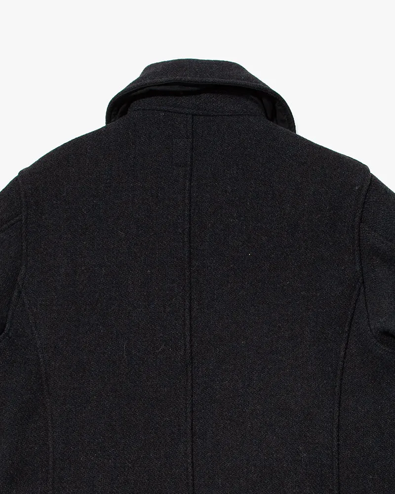 Japanese Repro Wool Coat, Kapital, Navy with Gray Buttons - M sold by Kiriko product image thumbnail 4