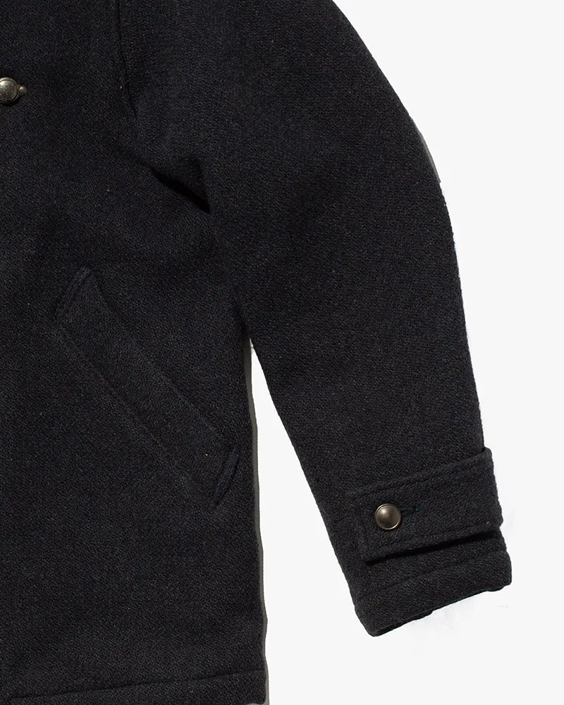 Japanese Repro Wool Coat, Kapital, Navy with Gray Buttons - M sold by Kiriko product image thumbnail 5