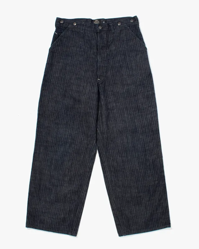 Japanese Repro Denim Jeans, Hooper Works, Dark Wash Stripes - 33 sold by Kiriko
