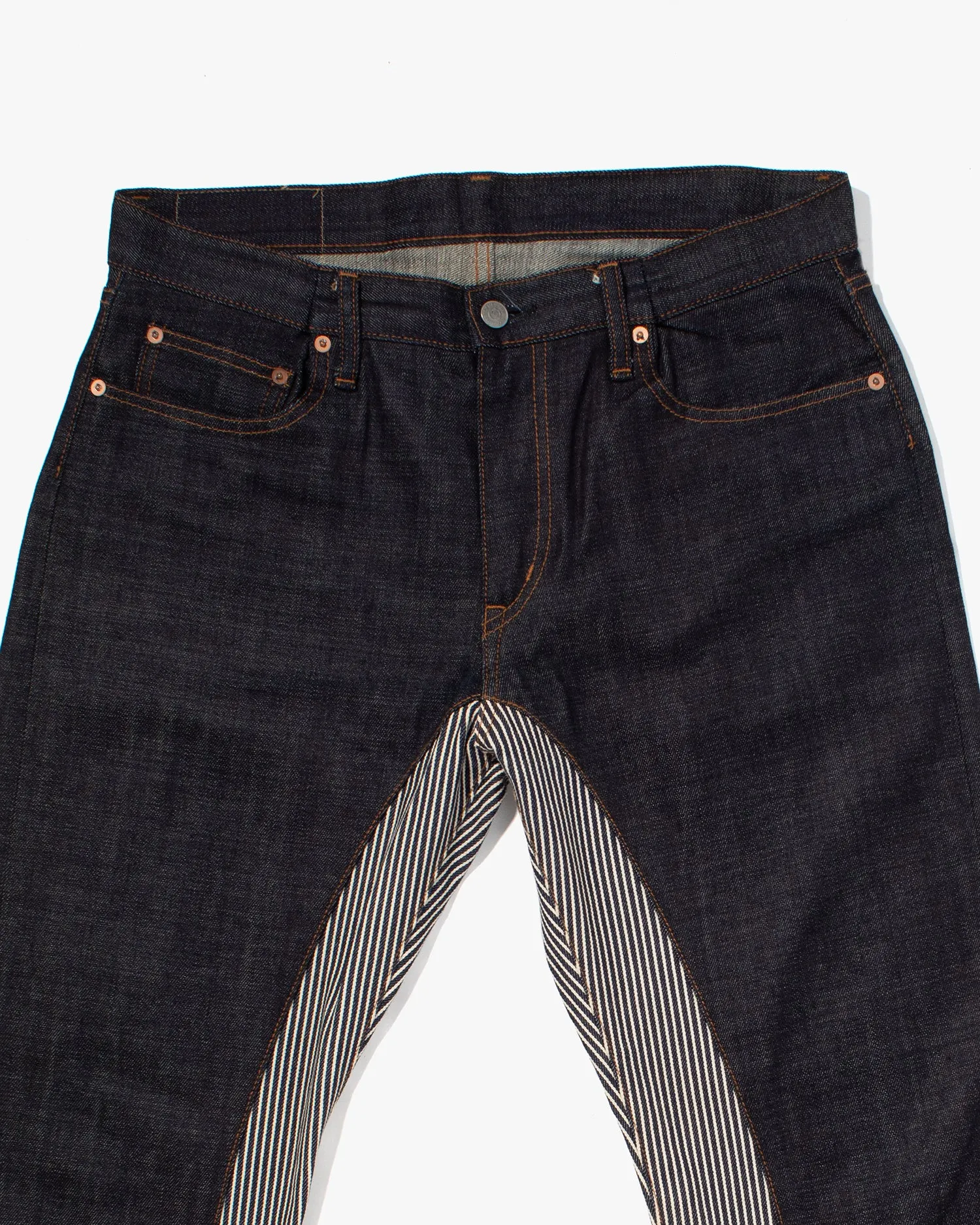 Japanese Repro Denim Jeans, Kojima, Two Tone Striped - 36 sold by Kiriko product image thumbnail 3