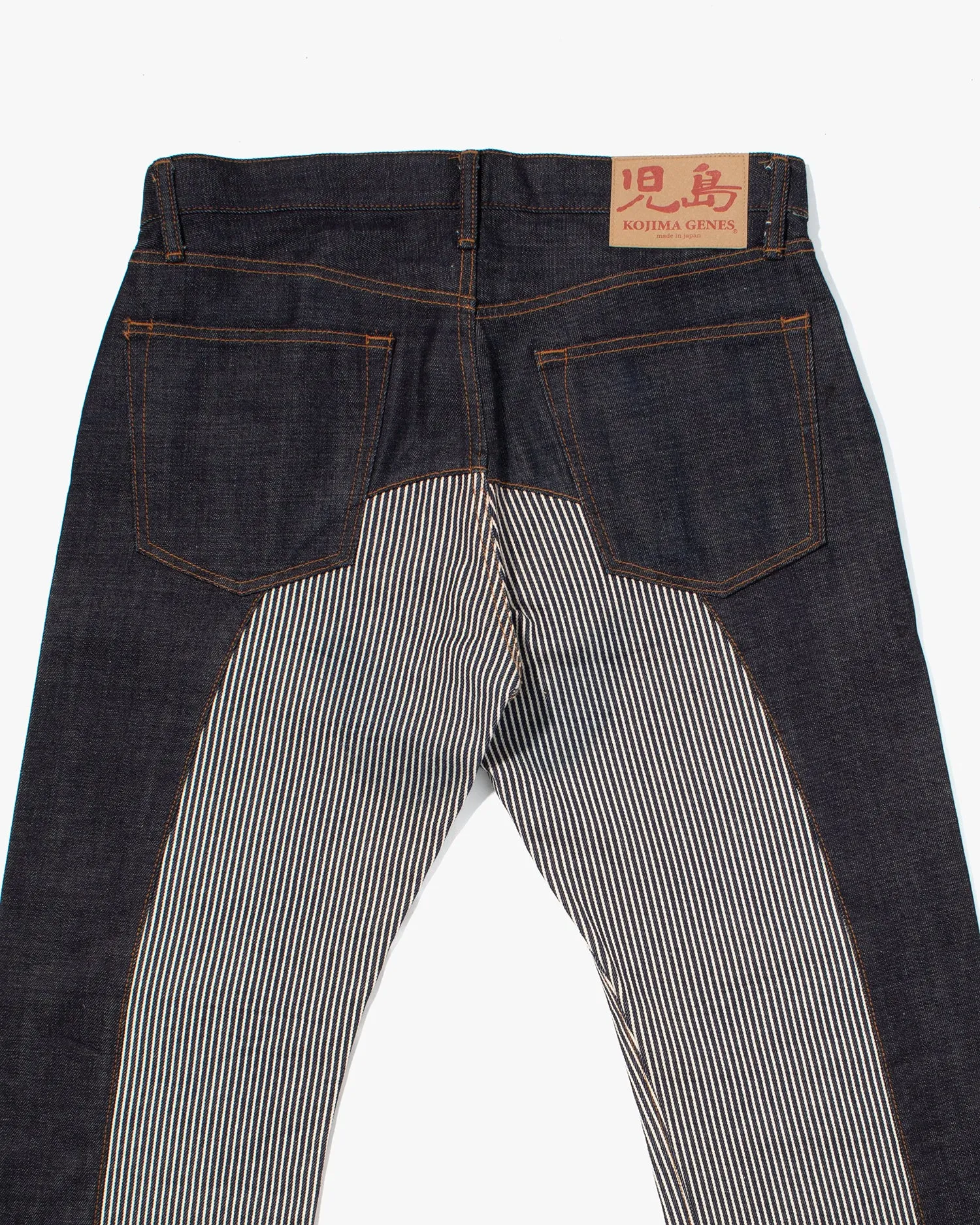 Japanese Repro Denim Jeans, Kojima, Two Tone Striped - 36 sold by Kiriko product image thumbnail 4