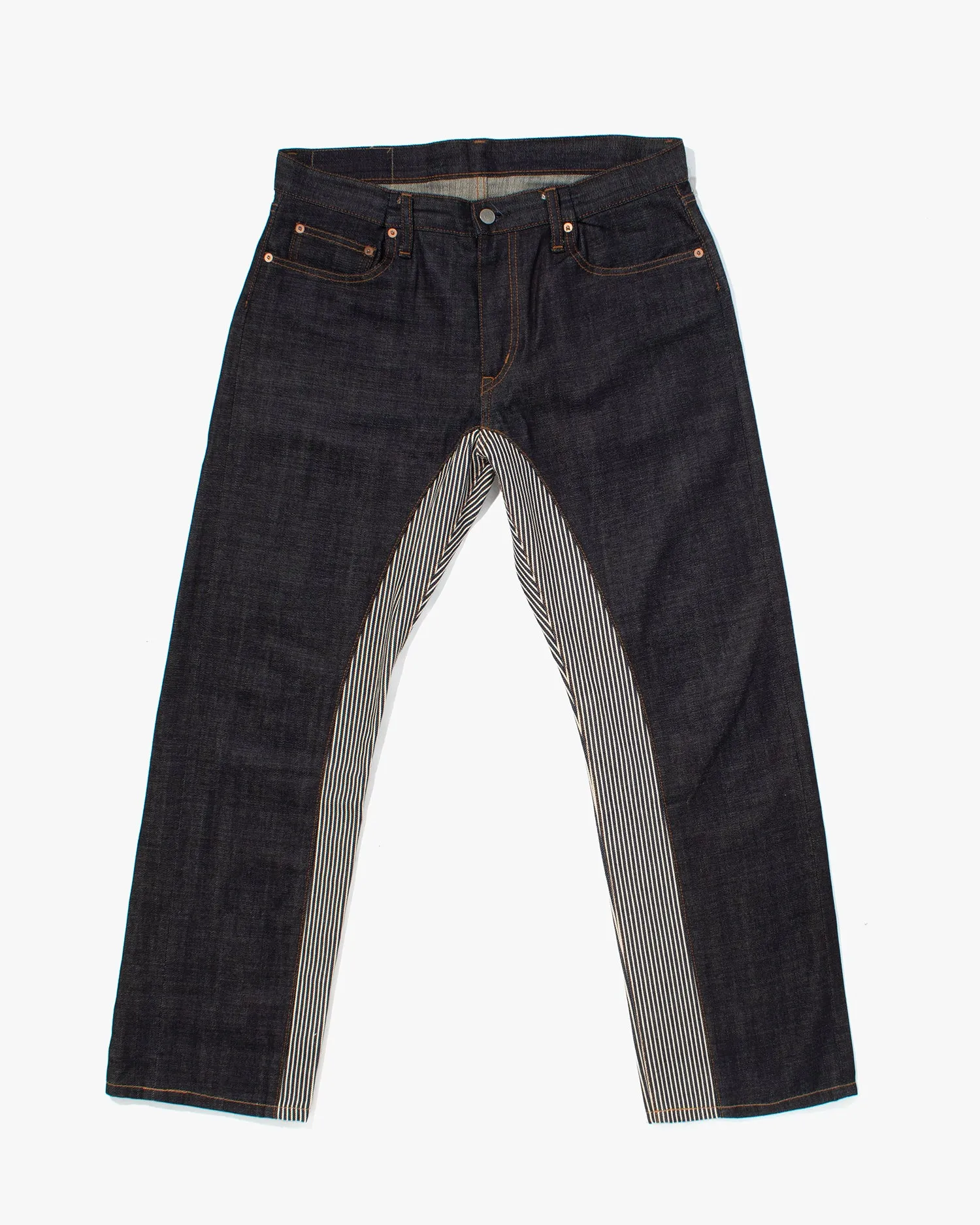 Japanese Repro Denim Jeans, Kojima, Two Tone Striped - 36 sold by Kiriko