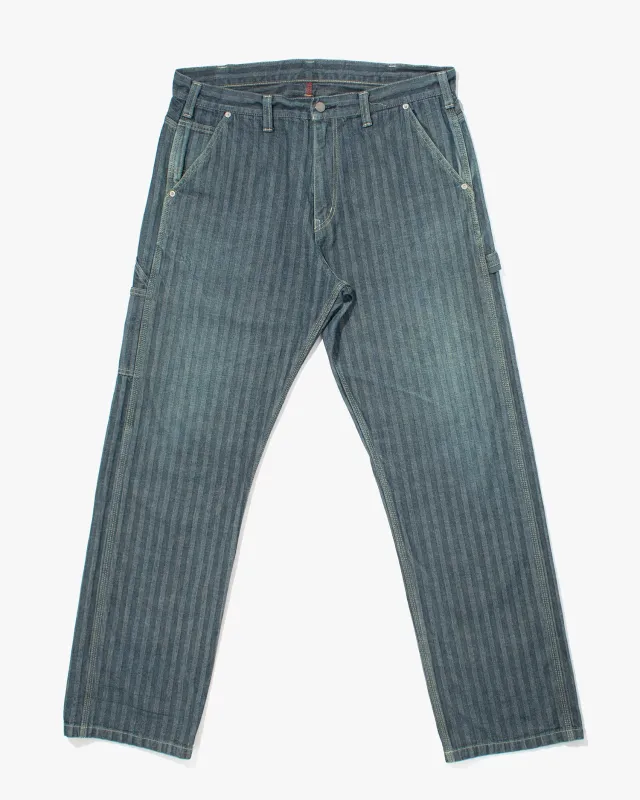 Japanese Repro Denim Jeans, Kojima, Striped - 37 sold by Kiriko